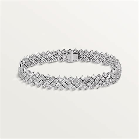 reflection de cartier bracelet white gold and diamonds|Reflection de Cartier .